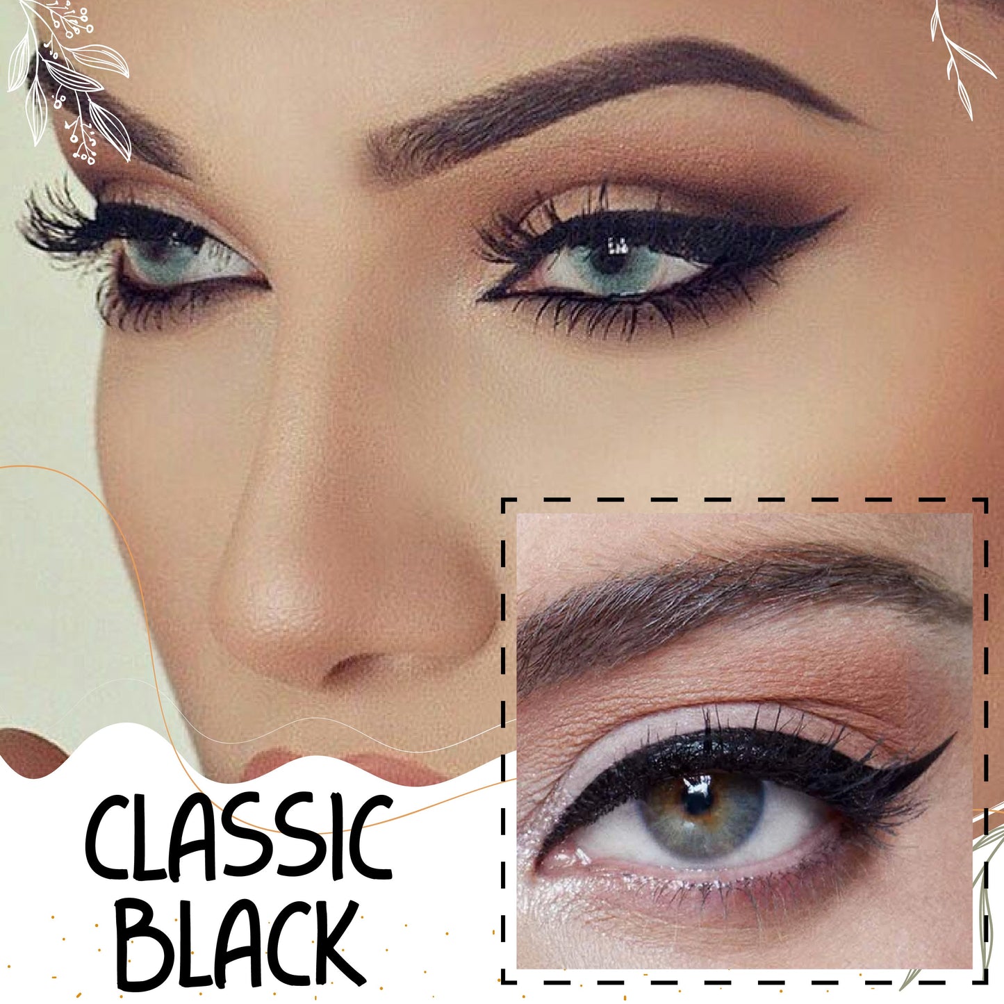Reusable Stick-On Eyeliners