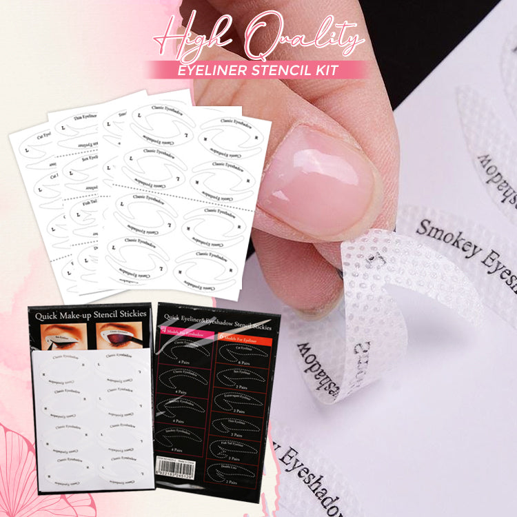 Perfect Wings Eyeliner Stencil Kit