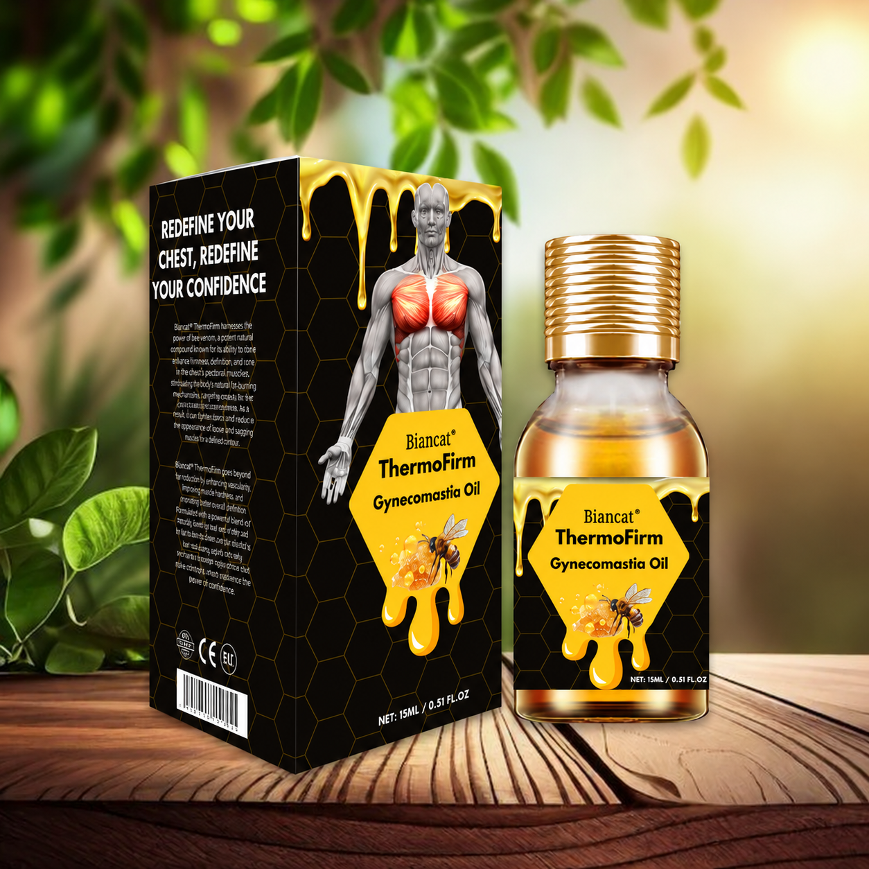 Biancat® ThermoFirm Gynecomastia Oil