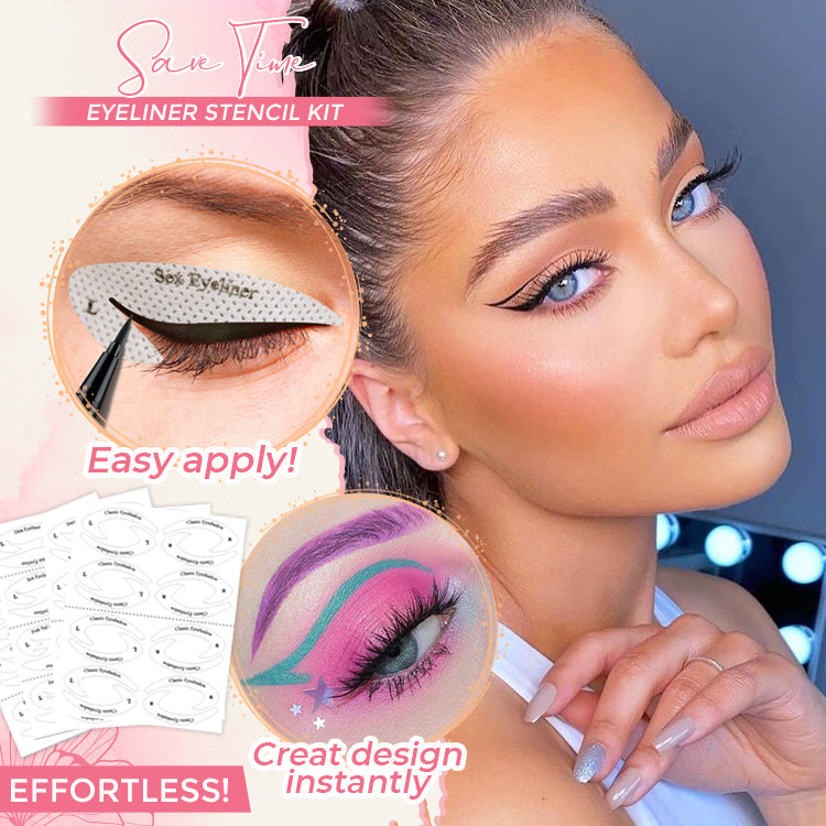 Perfect Wings Eyeliner Stencil Kit