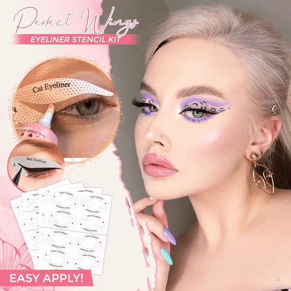 Perfect Wings Eyeliner Stencil Kit
