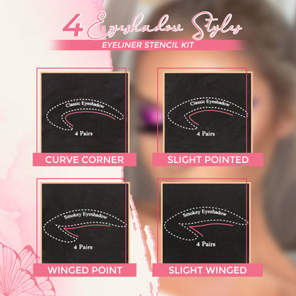 Perfect Wings Eyeliner Stencil Kit
