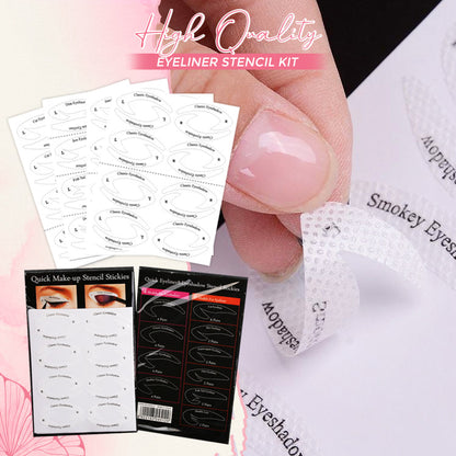 Perfect Wings Eyeliner Stencil Kit