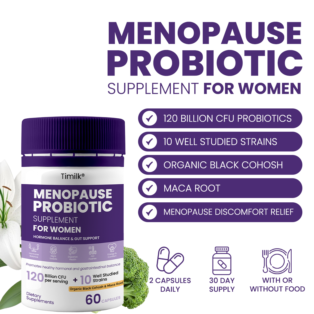 Timilk® Menopause Probiotics for Women