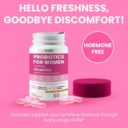 Timilk® Vaginal Probiotics for Women