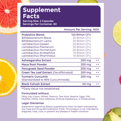 Timilk® Menopause Probiotics for Women