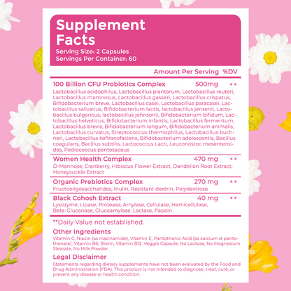 Timilk® Vaginal Probiotics for Women