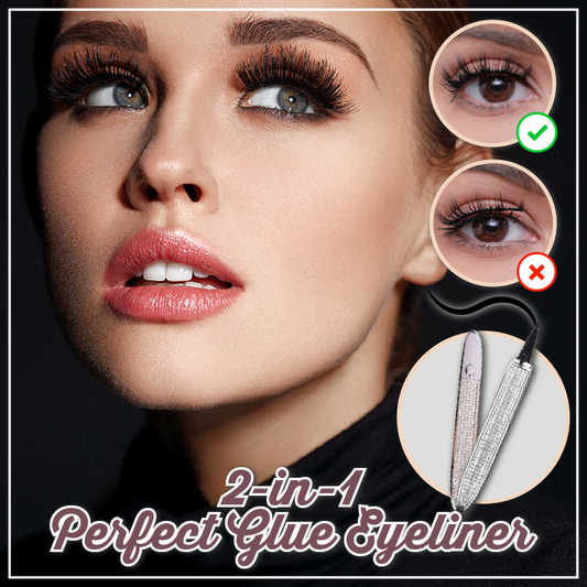 2-in-1 Perfect Glue Eyeliner